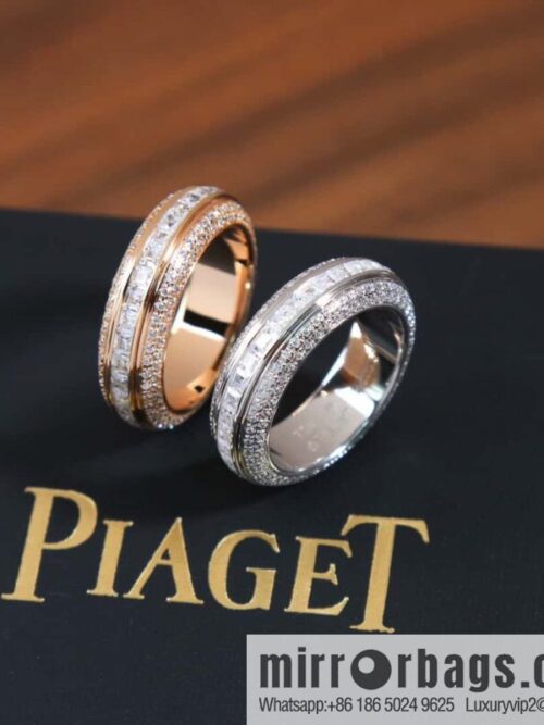 ☀️Piaget Double Row POSSESSION Square Diamond Ring ☀️