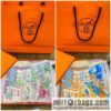 Hermes \"Feather Pegasus Legend\" 100% silk scarf