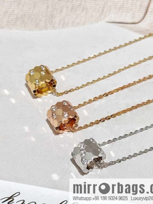 IMG_0133-800x8003xkclvdogto91227_20250702002703.jpg ❗️New popular ❗️☀️ Shangmei Paris CHAUMET new honeycomb necklace ☀️
