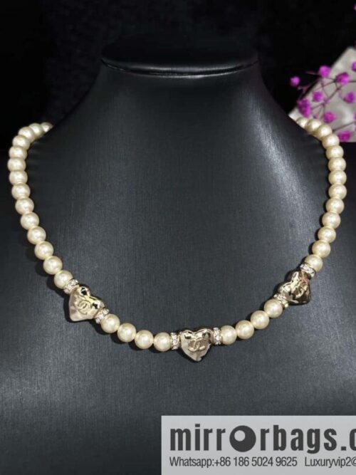 IMG_0262-800x800bon2gwvdkyx91071_20250702002227.jpg ❗️New ❗️☀️ New ☑️ Chanel peach heart love pearl necklace ☀️