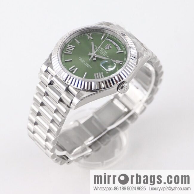 TWS new product, double calendar Rolex week log type, size 40Mm with 2836 automatic mechanical watch