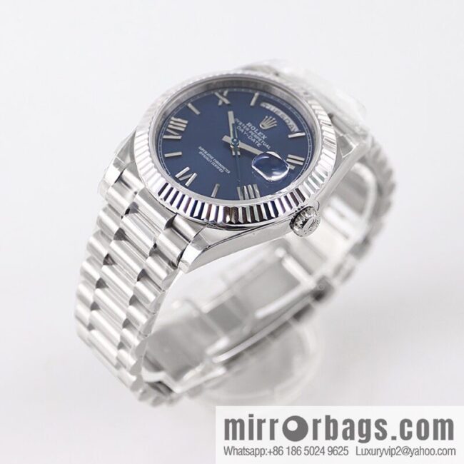 TWS new product, double calendar Rolex week log type, size 40Mm with 2836 automatic mechanical watch