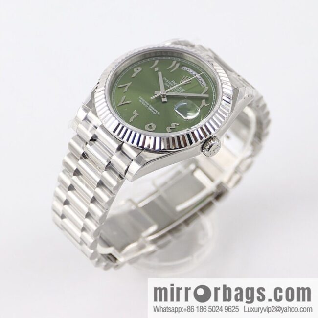 TWS new product, double calendar Rolex week log type, size 40Mm with 2836 automatic mechanical watch