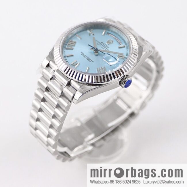 TWS new product, double calendar Rolex week log type, size 40Mm with 2836 automatic mechanical watch
