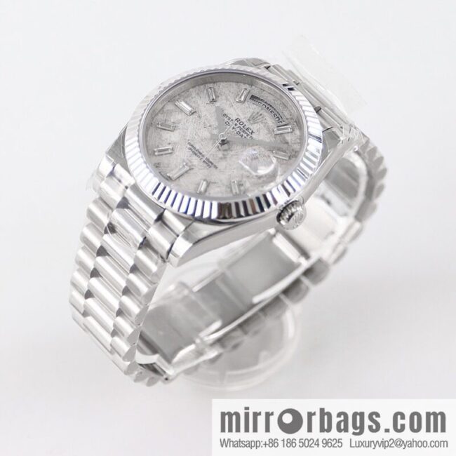 TWS new product, double calendar Rolex week log type, size 40Mm with 2836 automatic mechanical watch
