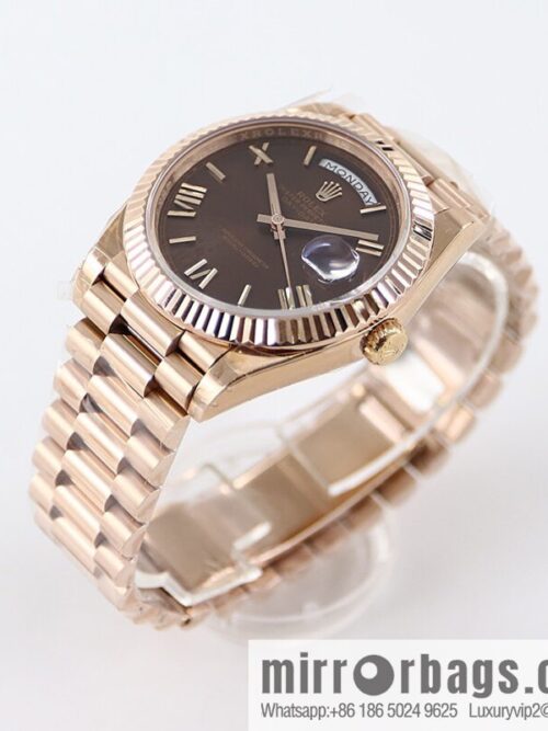 TWS new product, double calendar Rolex week log type, size 40Mm with 2836 automatic mechanical watch