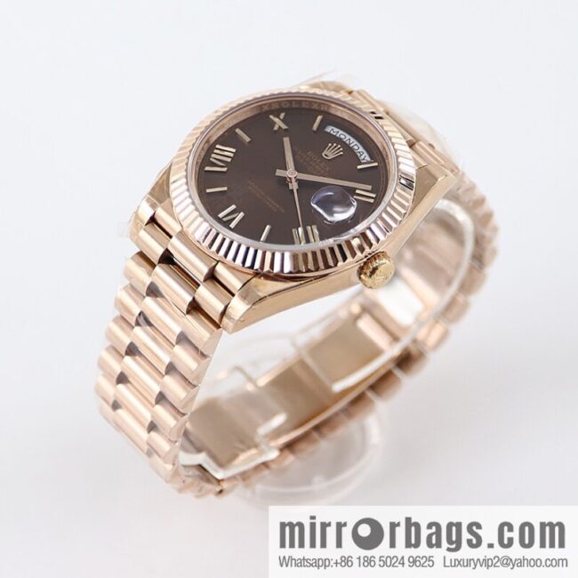TWS new product, double calendar Rolex week log type, size 40Mm with 2836 automatic mechanical watch