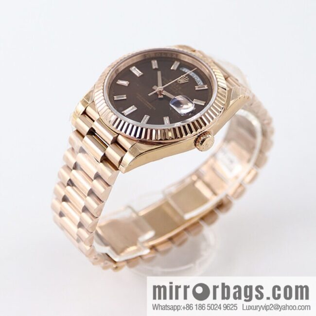 TWS new product, double calendar Rolex week log type, size 40Mm with 2836 automatic mechanical watch