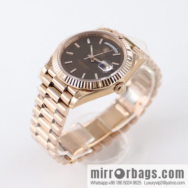 TWS new product, double calendar Rolex week log type, size 40Mm with 2836 automatic mechanical watch