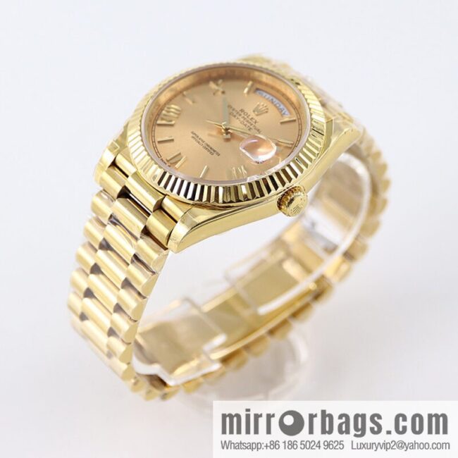 TWS new product, double calendar Rolex week log type, size 40Mm with 2836 automatic mechanical watch