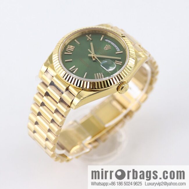 TWS new product, double calendar Rolex week log type, size 40Mm with 2836 automatic mechanical watch