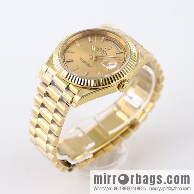 TWS new product, double calendar Rolex week log type, size 40Mm with 2836 automatic mechanical watch
