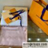 LV Louis Vuitton Shine Monogram Dyed Yarn Wire Blended Shawl M75122 M70805 M75120 M75121 M75123