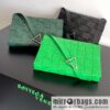 BV Bottega Veneta B home, model; 691407 new version of CASSETTE triangular buckle oil wax leather, shoulder backpack black