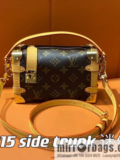 [Boutique‑grade] M46815 monogram mini soft box series side trunk mini handbag M46358 mini monogram