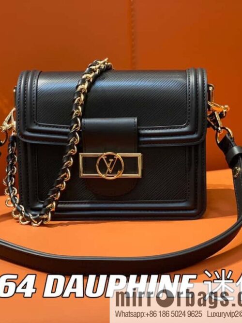 [Boutique‑grade] M55964 black epi Daphne series DAUPHINE mini handbag M23559 M23358