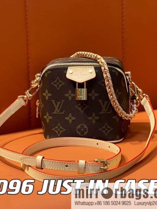 [Premium‑quality] M47096 monogram chain bag series JUST IN CASE handbag Just In Case handbag