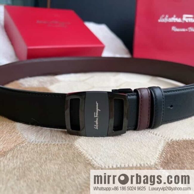 IMG_0852-800x800ls4e4popsxx81613_20250701194111.jpg Ferragamo Ferragamo, Stainless Steel Fusion Acrylic Men\'s Belt 3.5cm