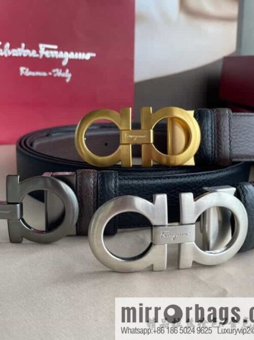IMG_0918-1-800x800r5rosaxlvrf56100_20250718235600.jpg Ferragamo, double horseshoe buckle rich waist belt 3.5cm