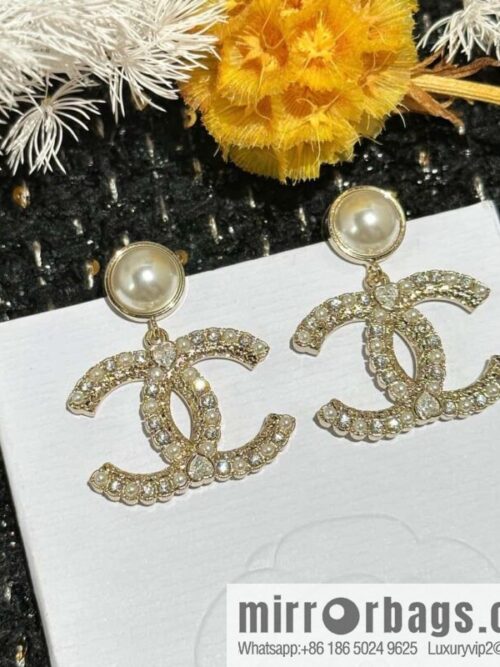 IMG_0961-800x800tyvc01ylfch129520_20250702211828.jpg ☀️New ☑️ Chanel C2 double c pearl stud earrings ☀️