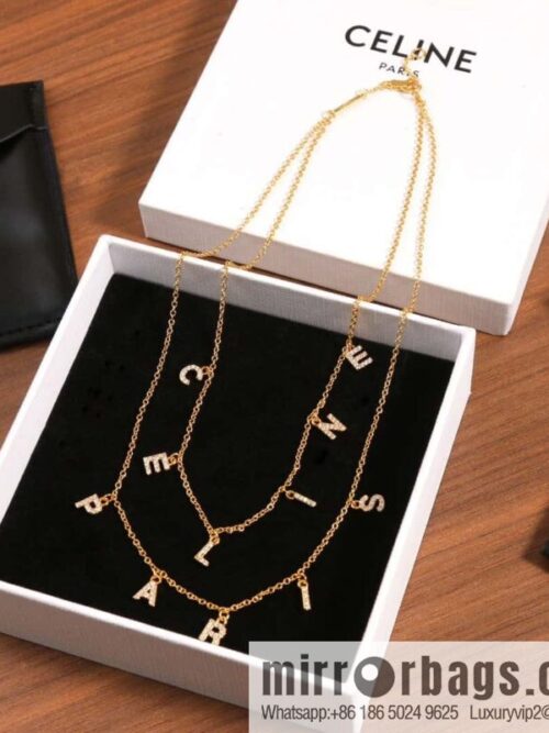 IMG_1045-800x800ucavwz4zizf140149_20250705013839.jpg ☀️New ☑️ Celine double fringed letter necklace ☀️