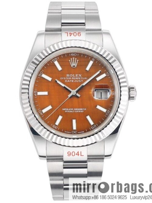 F8 new 🌈 Rolex 41 log natural gemstone plate custom series original size 41mm3235 integrated movement three watches