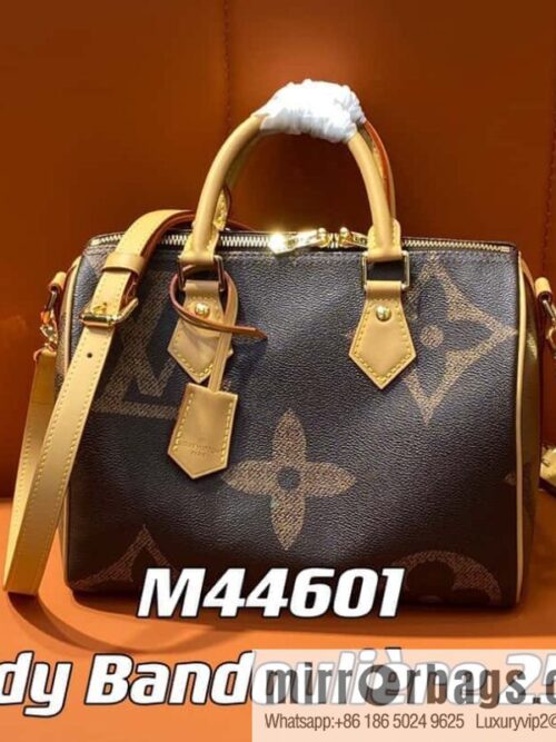 [Boutique‑grade] M44601 monogram yellow leather speedy pillow bag series SPEEDY BANDOULIZRE 25 handbag