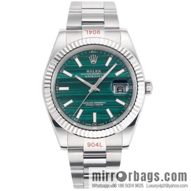 F8 new 🌈 Rolex 41 log natural gemstone plate custom series original size 41mm3235 integrated movement three watches