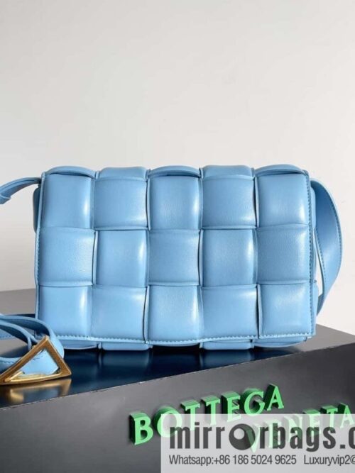 IMG_1290-800x800d0jhxi13tog63744_20250719013657.jpg New color~ Hurricane Blue BV Cassette bag Cassette bag Pillow bag, item number: 70094