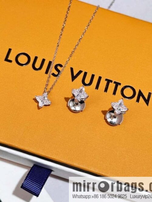 IMG_1344-800x8004y45sf0cymt90725_20250702001242.jpg ❗️New ❗️ ☀ Louis Vuitton diamond necklace, stud earrings ☀ LV lconic Pearls necklace