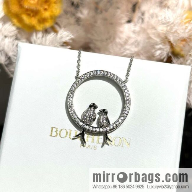 ☀New BOUCHERON/Boucheron Animal Series Flying Swallow Necklace  ☀