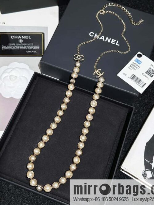 IMG_1533-800x800upw5ijptsxj81552_20250701193927.jpg ❗️New ❗️ Chanel necklace ☀️ new ☑️ Chanel double c long pearl necklace sweater chain ☀️