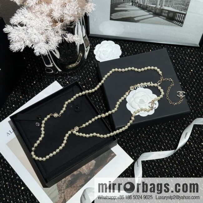 ❗️New ❗️ Chanel belt belt ☀️ new ☑️ Chanel double c pearl belt belt ☀️