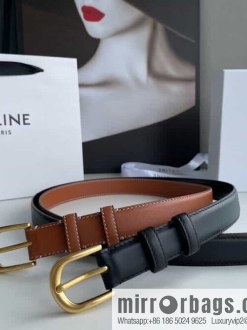 IMG_1648-800x800jihykuepdzn92621_20250702010707.jpg CELINE Celine, vintage metal hardware first layer cowhide belt 2.4cm