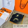 Hermes \"White Moonlight Pegasus\" double-sided silk scarf