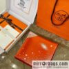 Hermes \"White Moonlight Pegasus\" double-sided silk scarf