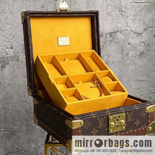 M20040 yellow, jewelry box, box series COFFRET JOAILLERIE jewelry box
