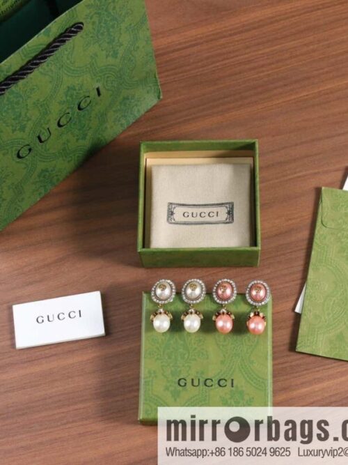 IMG_2158-800x800kyd3jmbb0dj148946_20250705072402.jpg Gucci genuine packaging ☀️ new Gucci Gucci double G full diamond pearl stud earrings