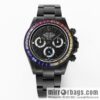 IPK carbon black steel emperor Rolex ROLEX modified Daytona 7750 multi-function mechanical movement watch