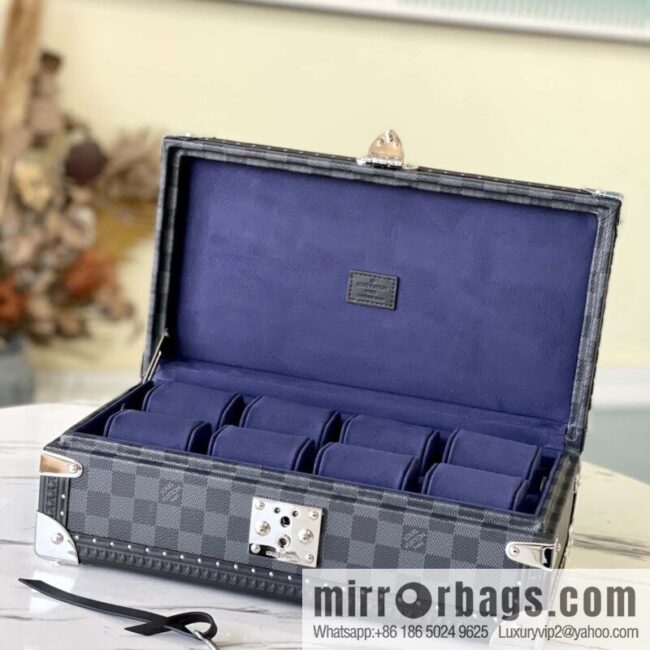 M48194 black/blue COFFRET 8 MONTRES watch case