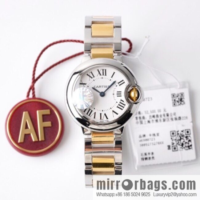 IMG_22940-800x800v2vr1bodbpf107774_20250702070931.jpg AF\'s most beautiful replica, Cartier 28mm small blue balloon W69010Z4 women\'s watch