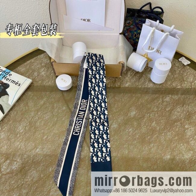 Dior Mitzah Twilly Silk Scarf