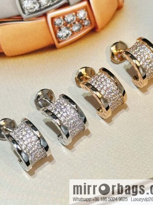IMG_2399-800x8005xnmsjbdrrh125251_20250702184146.jpg ☀️BVLGARI B. ZERO1 Full Diamond Small Waist Earrings Stud Earrings
