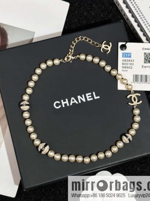 IMG_2485-800x800evkddgzdpq280539_20250701190933.jpg ❗️New ❗️ Chanel necklace ☀️ new ☑️ Chanel double c pearl necklace ☀️