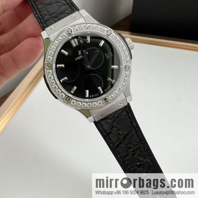 Hublot HUBLOT newly upgraded, Hengbao Swiss imported quartz movement women\'s watch