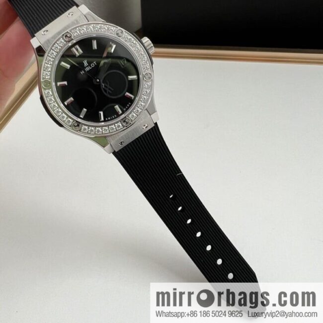 Hublot HUBLOT newly upgraded, Hengbao Swiss imported quartz movement women\'s watch
