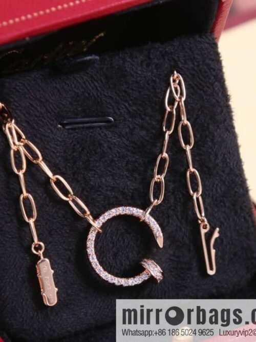 IMG_2562-800x800uodetg4qdqj80468_20250701190728.jpg ❗New ❗ ☀ one to one Seiko version ☀ Cartier Cartier new full diamond nail necklace ☀