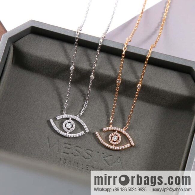 ☀️Messika LUCKY EYE eye diamond necklace ☀️