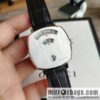 Gucci GUCCl\'s latest 316L stainless steel calfskin strap watch