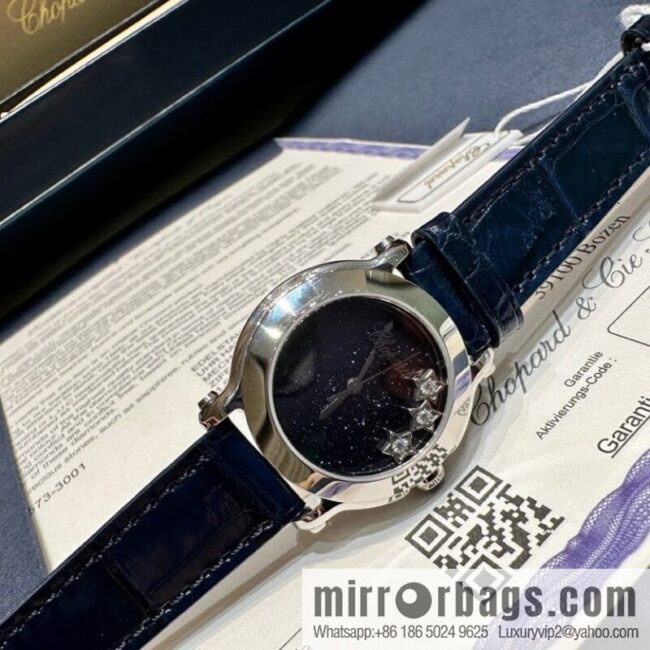 IMG_2579-800x800e2kr35lbsu187536_20250701223716.jpg Chopard 150th Anniversary Limited Edition HAPPYDIAMONDS Happy Diamond Series Original ETA955.112 Movement Watch